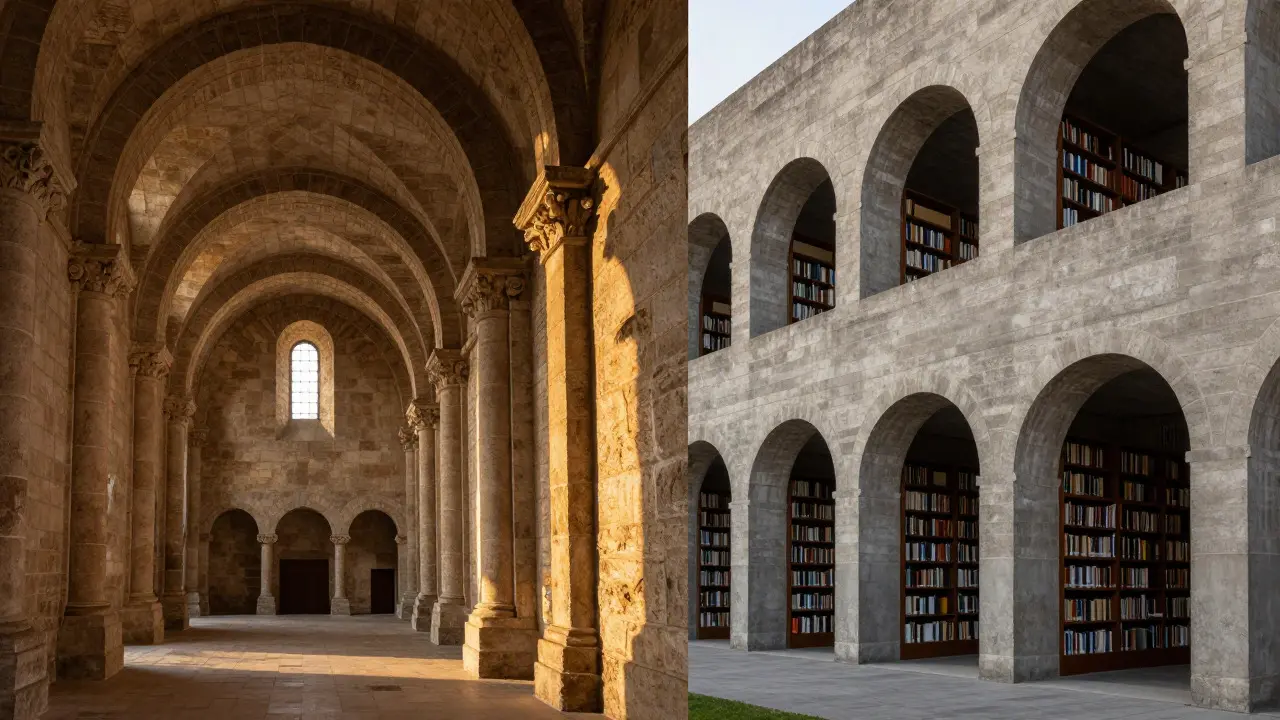Romanesque Architecture in Modern Design: How Medieval Stone Shapes Today's Buildings